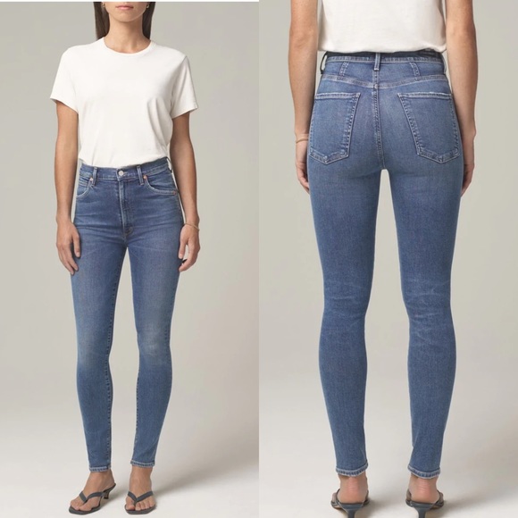 Citizens of Humanity Chrissy Uber Highrise Skinny 27 - Picture 1 of 11